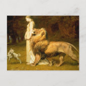 Una en Leeuw van Spensers Faerie Queene - Riviere Briefkaart (Voorkant)