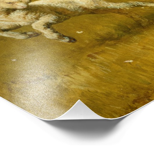 Una en Leeuw van Spensers Faerie Queene - Riviere Foto Afdruk (Hoek)