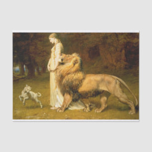 Una en Leeuw van Spensers Faerie Queene - Riviere Tissuepapier