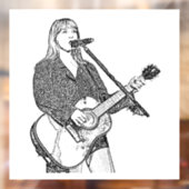 Una famosa divina raamsticker (Vel 2)