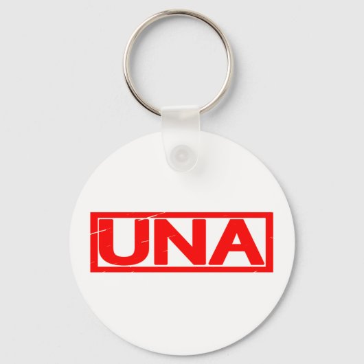 Una Stamp Sleutelhanger (Voorkant)