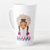 Una taza muy panameña latte mok (Linkerhoek)