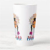 Una taza muy panameña latte mok (Voorkant)