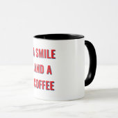Una Taza, Una Sonrisa y Un Café Buenos Días Mok (Voorkant rechts)