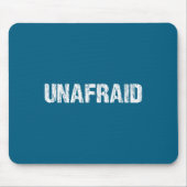 Unafraid Motivation Perseverance Insration Unaloge Muismat (Voorkant)