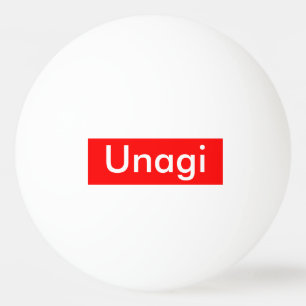 Unagi Label Pingpongbal