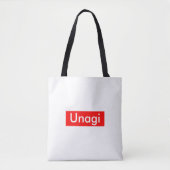 Unagi Label Tote Bag (Voorkant)