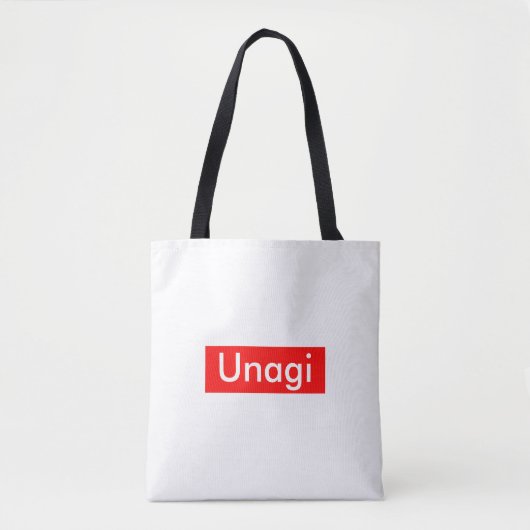 Unagi Label Tote Bag (Voorkant)
