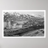 Unalaska, Alaska Church 1914 Poster (Voorkant)