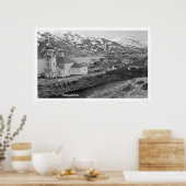 Unalaska, Alaska Church 1914 Poster (Keuken)