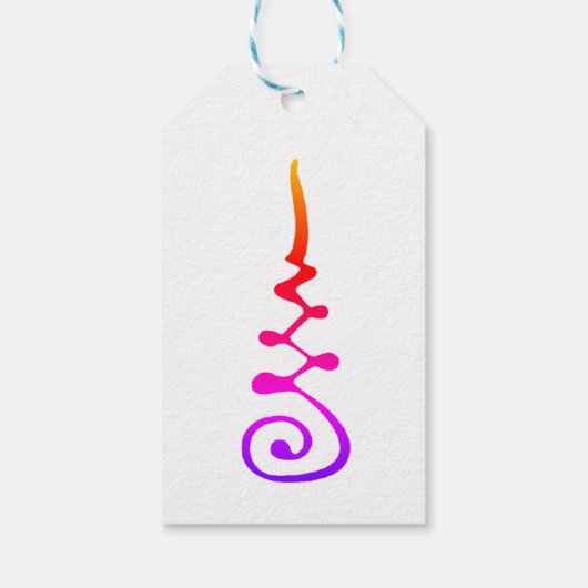 Unalom-symbool Cadeaulabel (Achterkant)