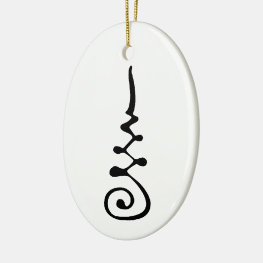 Unalom-symbool Keramisch Ornament (Links)