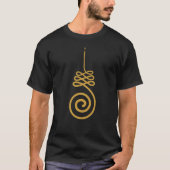 Unalome boeddhistische symbolen t-shirt (Voorkant)