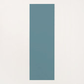 Unalome Effen Achtergrond - Pauw + Duif Yoga Mat (Achterkant)