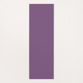 Unalome Effen Achtergrond - Plum + Dove Yoga Mat (Achterkant)