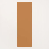 Unalome effen achtergrond - Roest + Dove Yoga Mat (Achterkant)