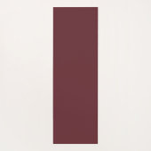 Unalome effen achtergrond - wijn + duif yoga mat (Achterkant)