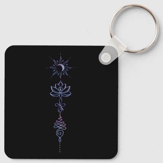 Unalome Group 1 Keychain (Achterkant)