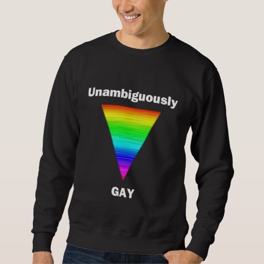 Unambiguous Gay Trui (Voorkant)