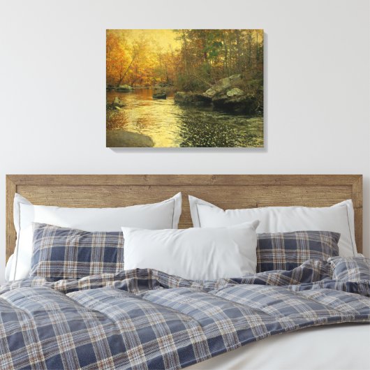 Unami Creek op Sunset Canvas Afdruk (Insitu (Slaapkamer))