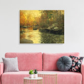 Unami Creek op Sunset Canvas Afdruk (Insitu (Woonkamer))