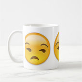 Unamused Face Emoji Koffiemok (Links)