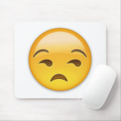 Unamused Face Emoji Muismat (Met muis)