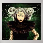 Unamused gothic Artwork Poster (Voorkant)