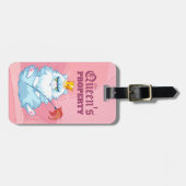 Unamused Queen Persian Cat Bagagelabel (Voorkant horizontaal)