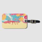 Unapologetic Bold Feminine Statement Bagagelabel (Voorkant (horizontaal))