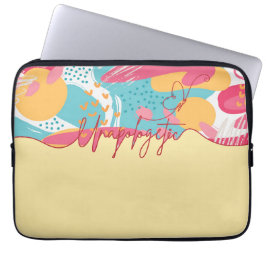 Unapologetic Bold Feminine Statement Laptop Sleeve