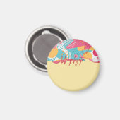 Unapologetic Bold Feminine Statement Magneet (Voorkant / Achterkant)