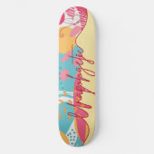 Unapologetic Bold Feminine Statement Persoonlijk Skateboard (Voorkant)