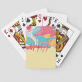 Unapologetic Bold Feminine Statement Pokerkaarten (Achterkant)