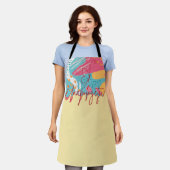 Unapologetic Bold Feminine Statement Schort (Gedragen)