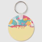 Unapologetic Bold Feminine Statement Sleutelhanger (Voorkant)