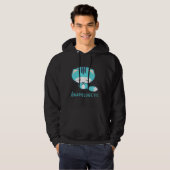 "Unapologetic Cat Hoodie - Bold Graphic Design" (Voorkant volledig)