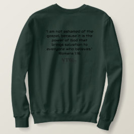 Unapologetic Mannen Crewneck Sweatshirt