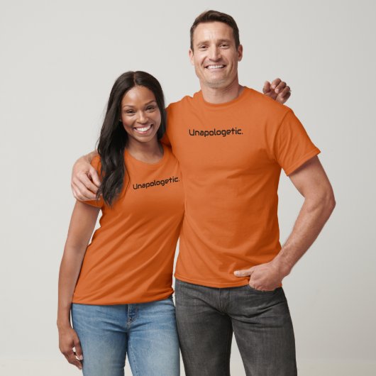 unapologetic Mannen T-shirt (Unisex)