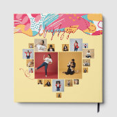 Unapologetic Personalized Feminine Photo Collage Gastenboek (Achterkant)