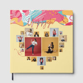 Unapologetic Personalized Feminine Photo Collage Gastenboek (Voorkant)