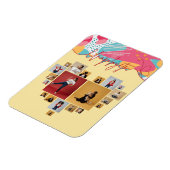 Unapologetic Personalized Feminine Photo Collage Magneet (Linkerzijde)