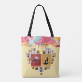 Unapologetic Personalized Feminine Photo Collage Tote Bag (Achterkant)