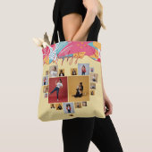 Unapologetic Personalized Feminine Photo Collage Tote Bag (Dichtbij)