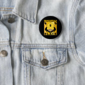 Unapologetically Black Juneteenth Afro-Amerikaanse Ronde Button 5,7 Cm (In situ)