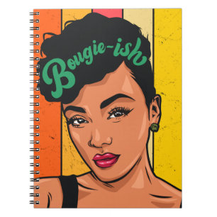 Unapologetically Dope Zwarte Koningin Afrikaanse V Notitieboek