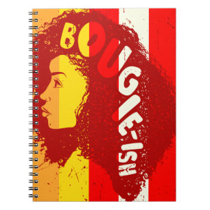 Unapologetically Dope Zwarte Koningin Afrikaanse V Notitieboek