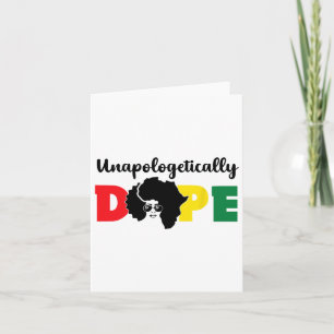 Unapologetically Drug Black History Month Afrikaan Kaart