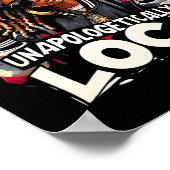 Unapologetically Loc'd Black History Month Black A Poster (Hoek)