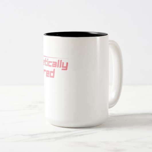 Unapologetically Restored Coffee Mok (Voorkant rechts)